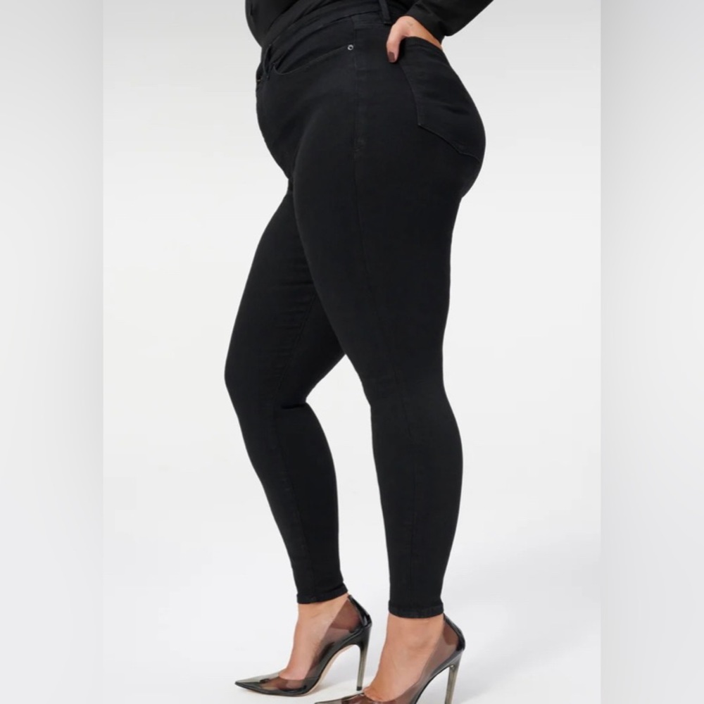 Good American Good Leg Black Jeans